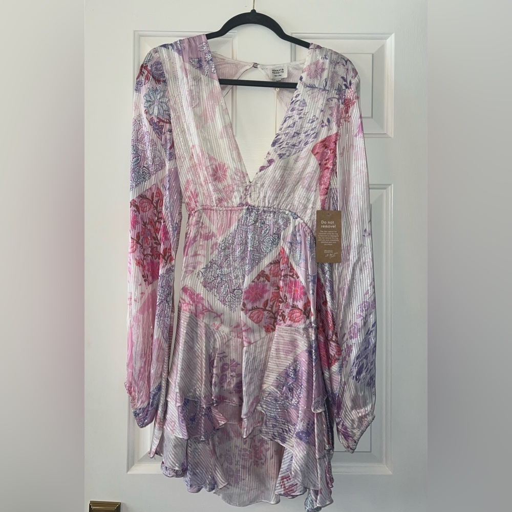 Beautiful Hemant and Nandita Asher dress size M NWT